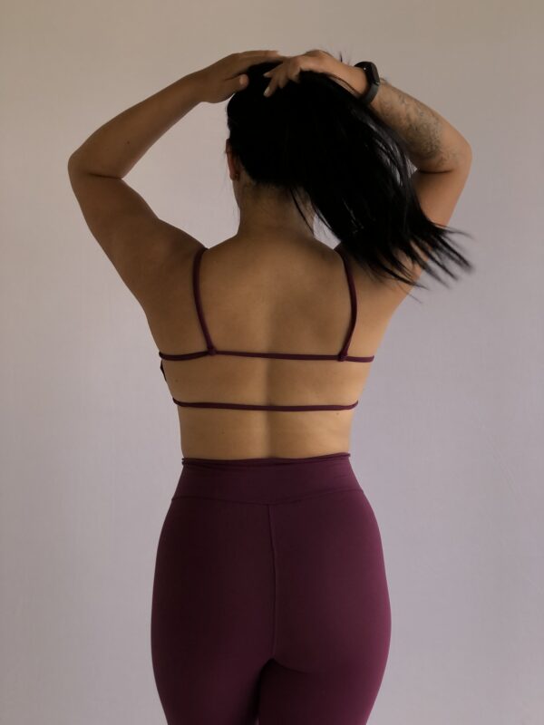 CALÇA ROXO BERINJELA FITNESS (CINTURA ALTA) - Image 3