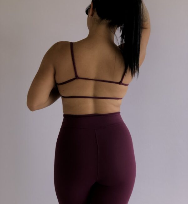 CALÇA ROXO BERINJELA FITNESS (CINTURA ALTA) - Image 2