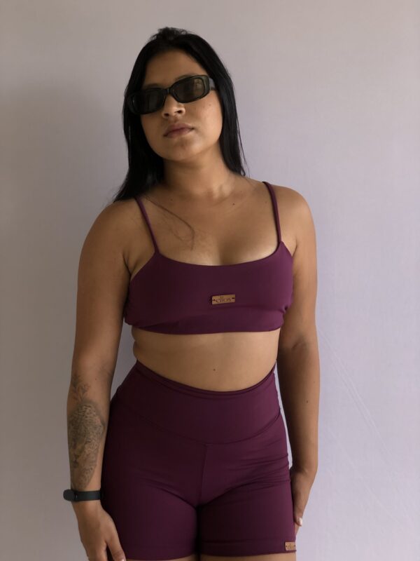 SHORTS FITNESS (ROXO BERINJELA) - Image 2