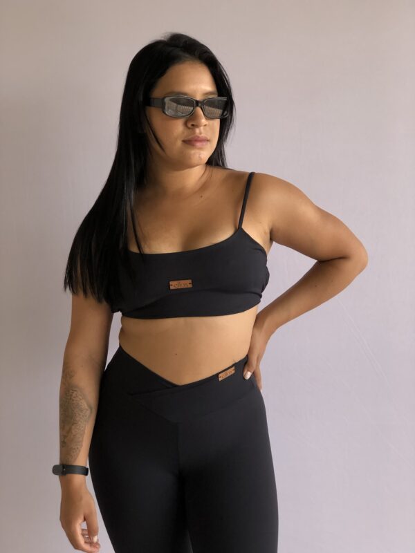 CALÇA CINTURA ALTA FITNESS (PRETA) - Image 3