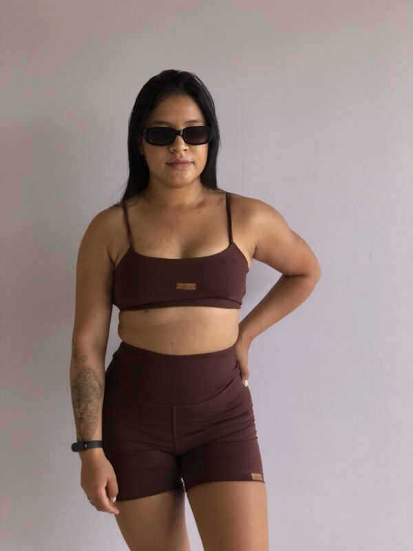SHORTS FITNESS (MARROM) - Image 3