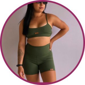 SHORT VERDE MILITAR