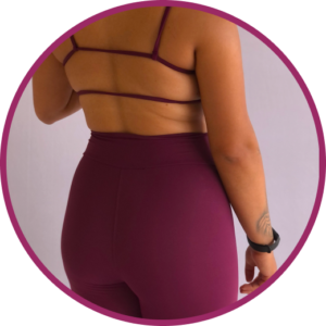 CALÇA ROXO BERINJELA