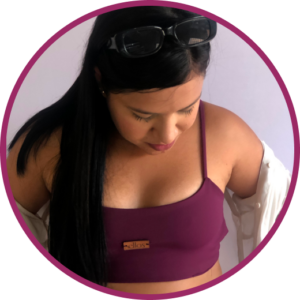 TOP ROXO BERINJELA